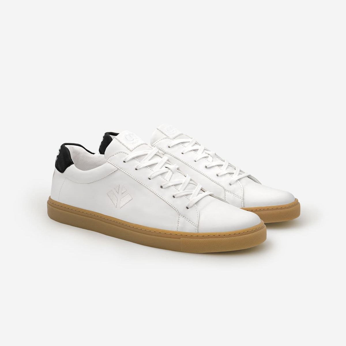 Winton Vegan Sneakers - White / Black / Honey Unisex