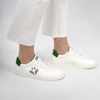 Topsy Vegan Sneaker Unisex | Green / Grey