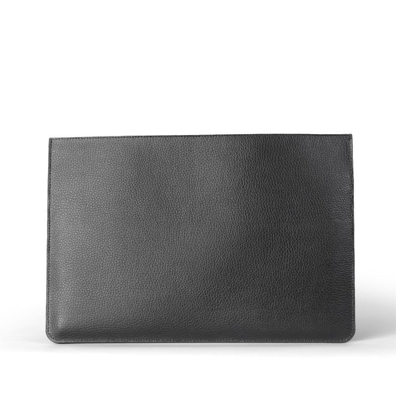 Jett - Black Edition Vegan Mirum Leather Laptop Sleeve