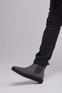 Mellby Sustainable Chelsea Boot - Grey
