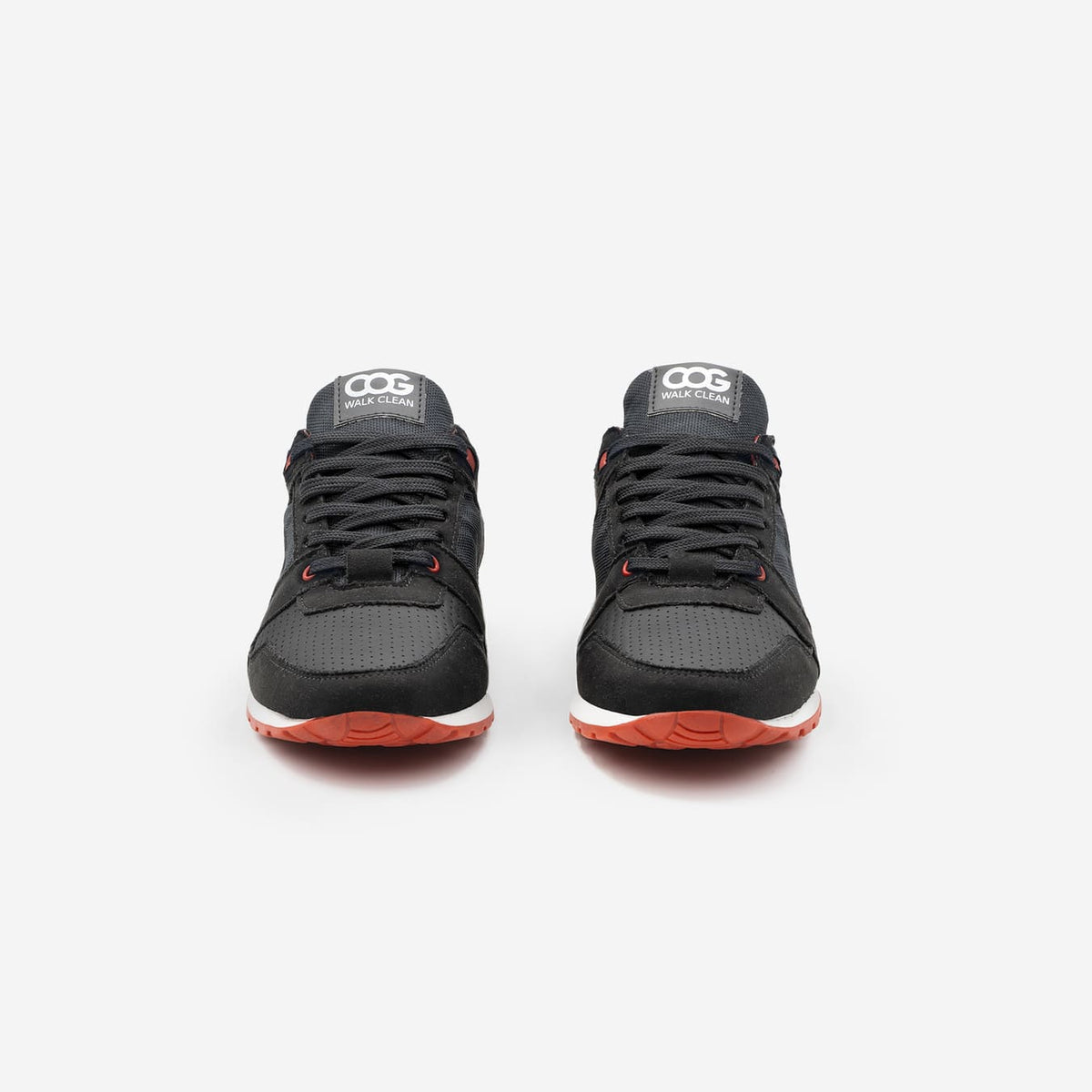 Raven Vegan Sneaker Men | Black / Red