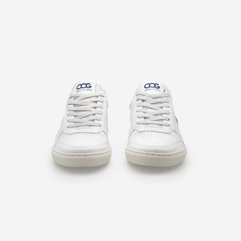Topsy Vegan Sneaker Unisex | White / Blue