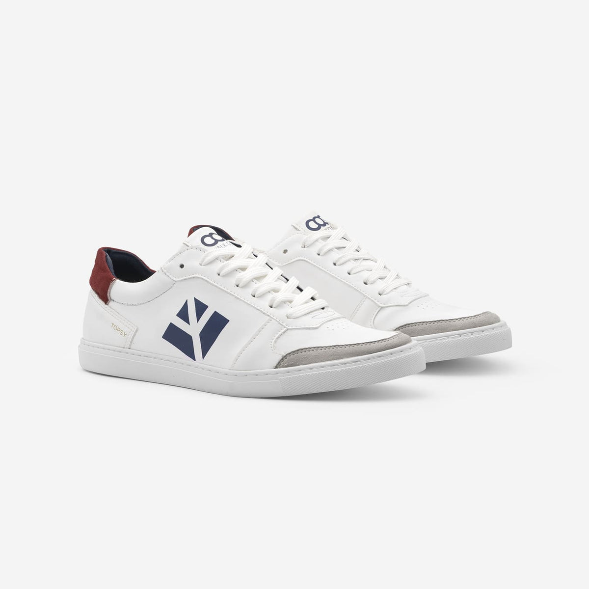 Topsy Vegan Sneaker Unisex | Blue / White / Red