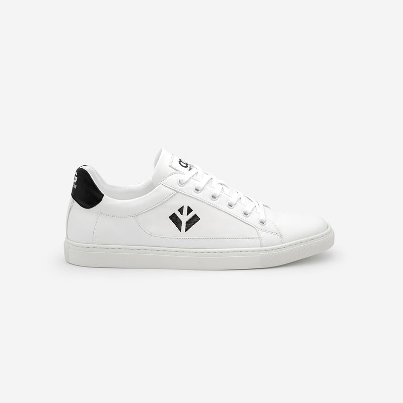 Winton Vegan Sneaker - White / Black Unisex