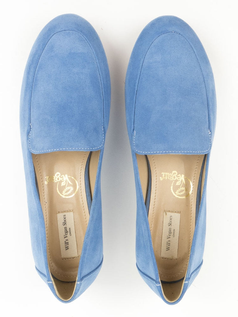 Loafers Vegan Leather  | Women Blue