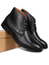 Chukka Boots | Black | Dark Brown