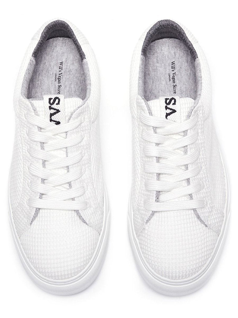 LDN Biodegradable Sneakers | White | Black | Grey
