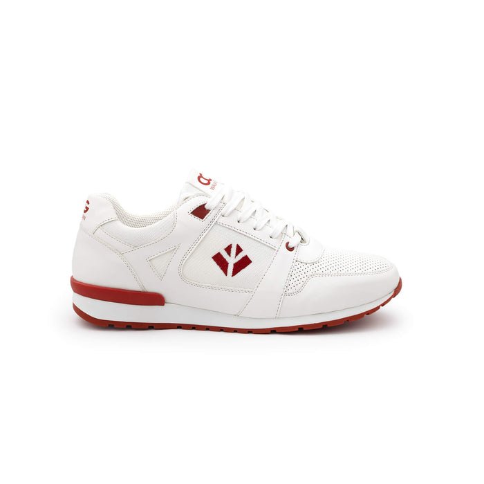 COG - Raven Vegan Trainer Men | White & Red