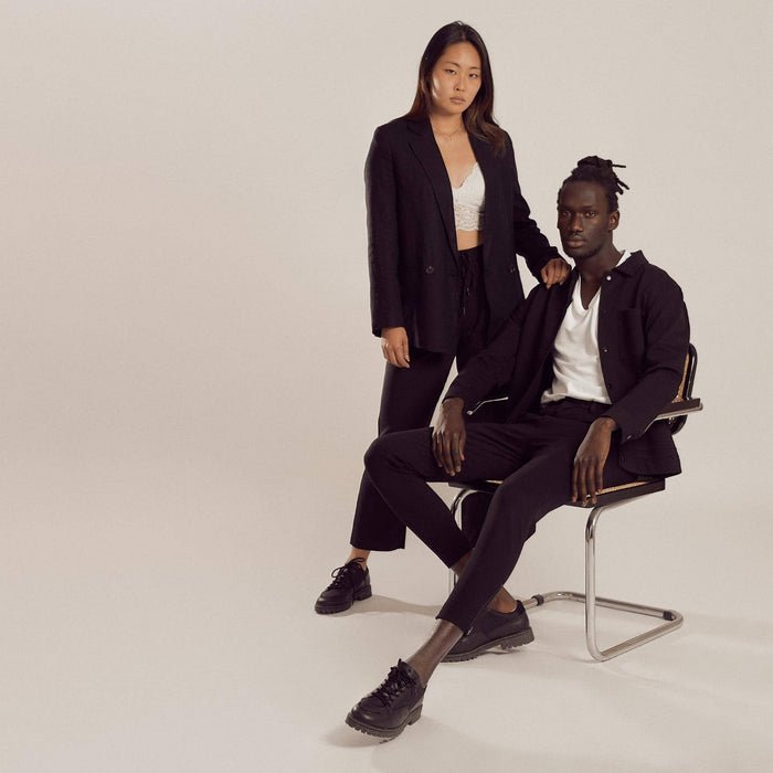 Black Coco Vegan Shoes, Beflamboyant,  Liv & Grace vegan