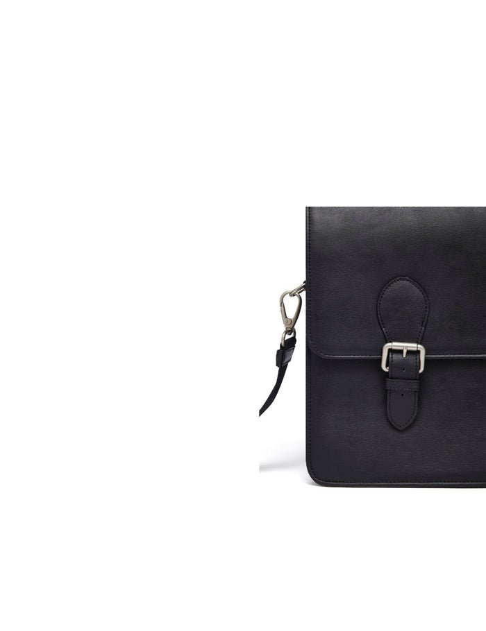 Classic Briefcase Vegan Leather | Black, Will's Vegan Store,  Liv & Grace vegan