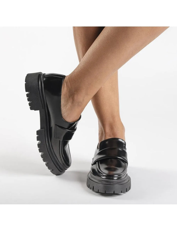 Esel Black Vegan Shoes, NAE,  Liv & Grace vegan