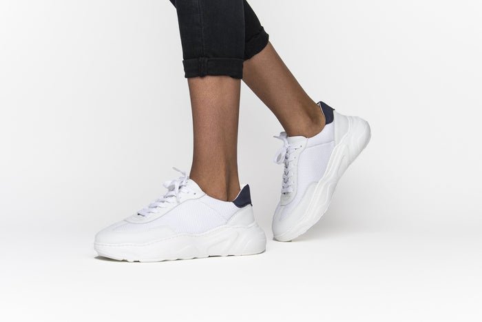 Evolve Sustainable Sneaker - White, Humans are Vain,  Liv & Grace vegan