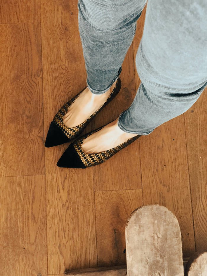 Goldy Velours Vegan, Momoc Shoes,  Liv & Grace vegan