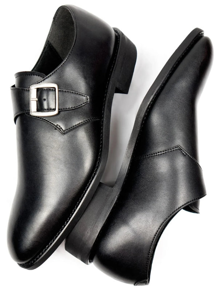 Men’s Goodyear Welt Monks | Black, Will's Vegan Store,  Liv & Grace vegan