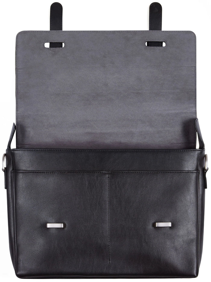 Messenger Bag Vegan Leather | Black, Will's Vegan Store,  Liv & Grace vegan