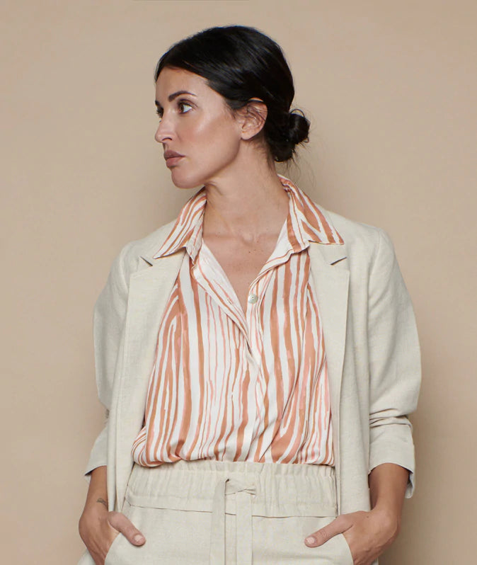 Nina Pearl Wood Blouse Ecovero, Alay&amp;Co,  Liv & Grace vegan