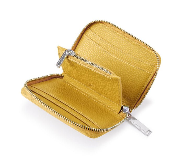 Vegan Card Holder Fantasia Mustard, Veganologie,  Liv & Grace vegan