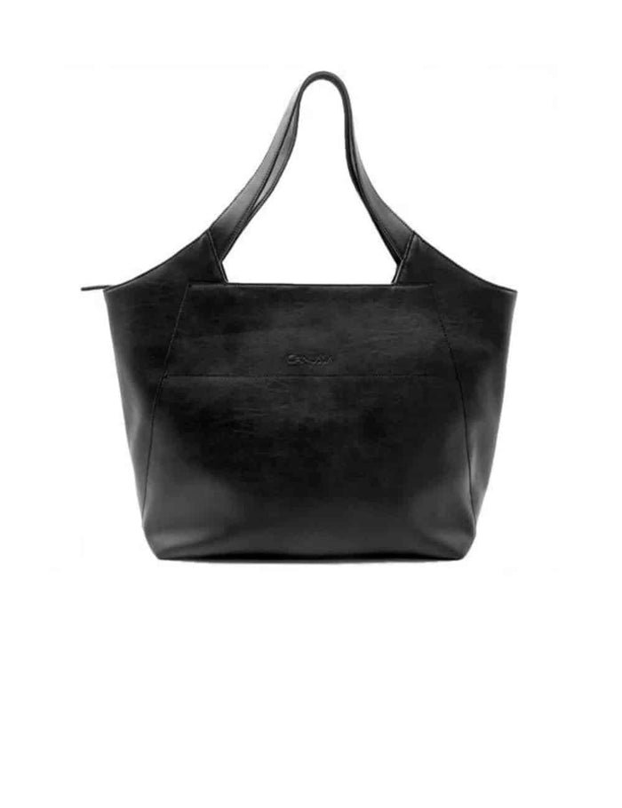 Vegan Leather Executive Bag | Black, Canussa,  Liv & Grace vegan