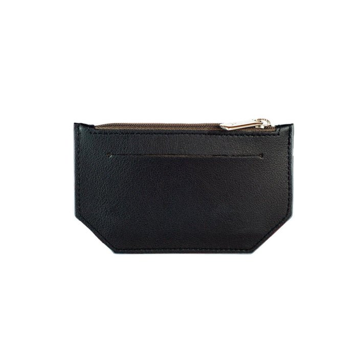 Vegan Leather Purse | Minimal  Black/Grey, Canussa,  Liv & Grace vegan