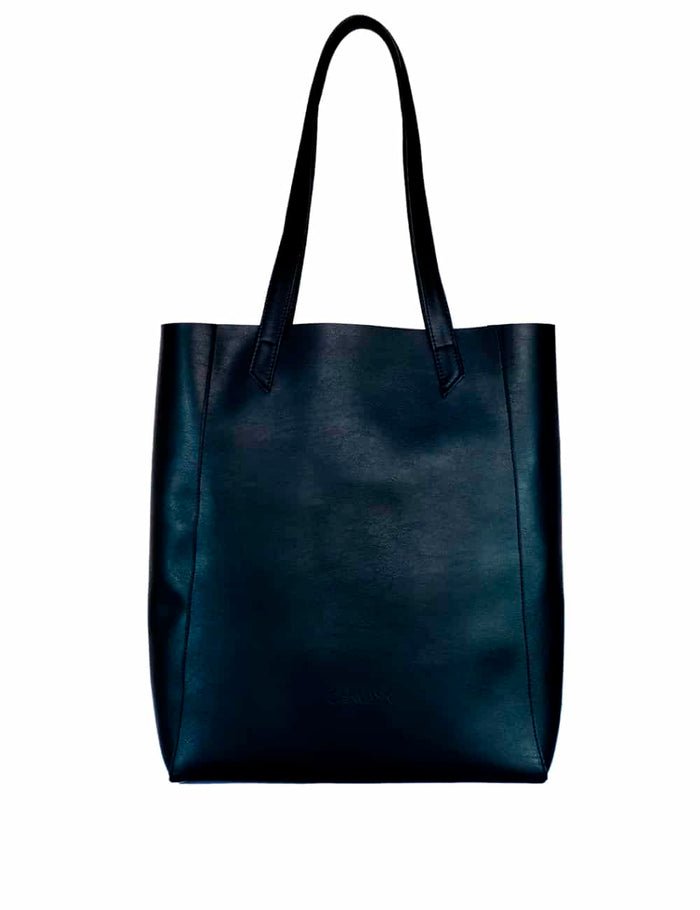 Vegan Leather Shoulder Bag | Black, Canussa,  Liv & Grace vegan