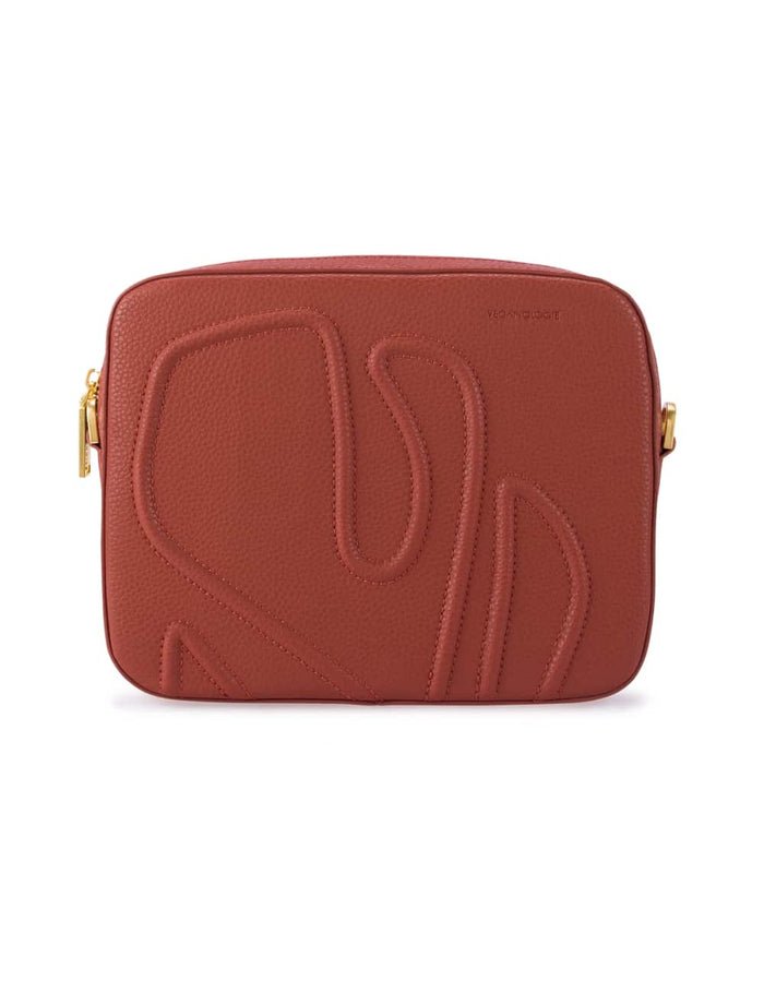 Vegan Shoulder Bag Maze Cinnamon, Veganologie,  Liv & Grace vegan