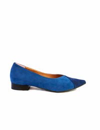 Vegan Suede Leather Flats | Blue, Liv&amp;Grace,  Liv & Grace vegan