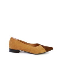 Vegan Suede Leather Flats | Brown, Liv&amp;Grace,  Liv & Grace vegan