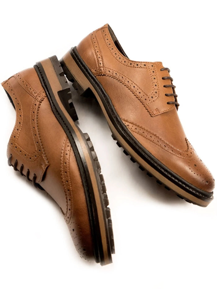 Continental Brogues | Men Tan