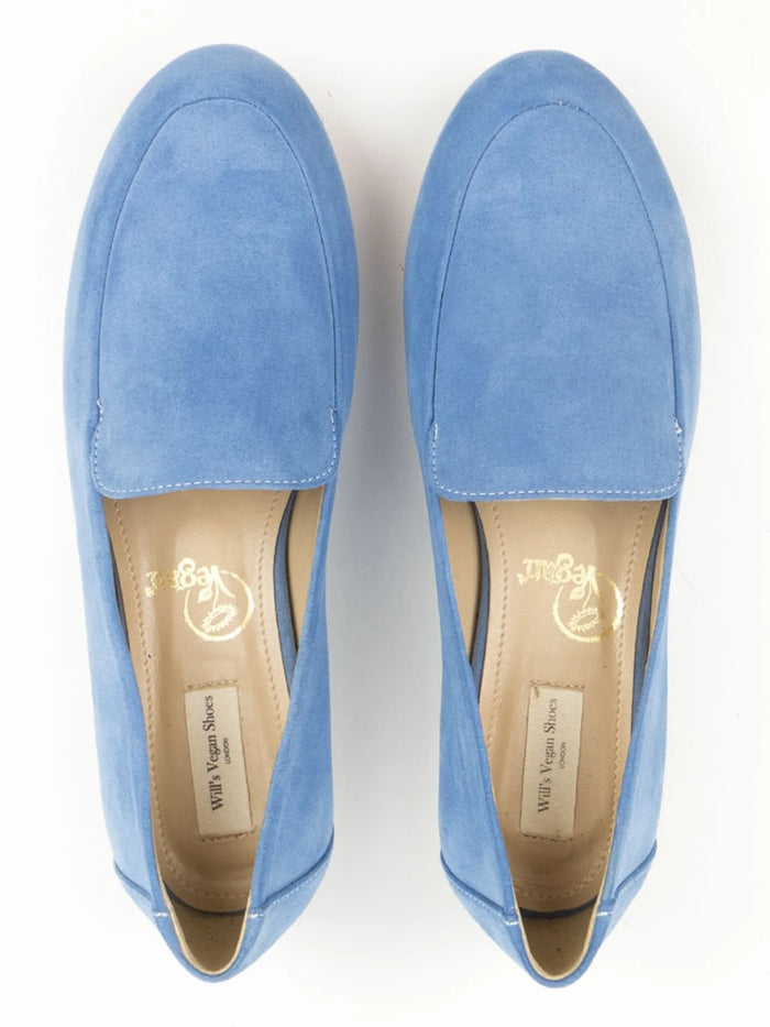 Women's Vegan Leather Loafers | Blue, Will's Vegan Store,  Liv & Grace vegan