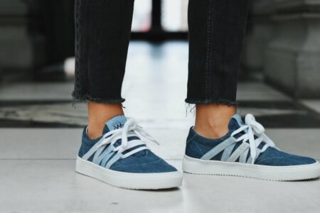 vegan sneakers blue phoenix